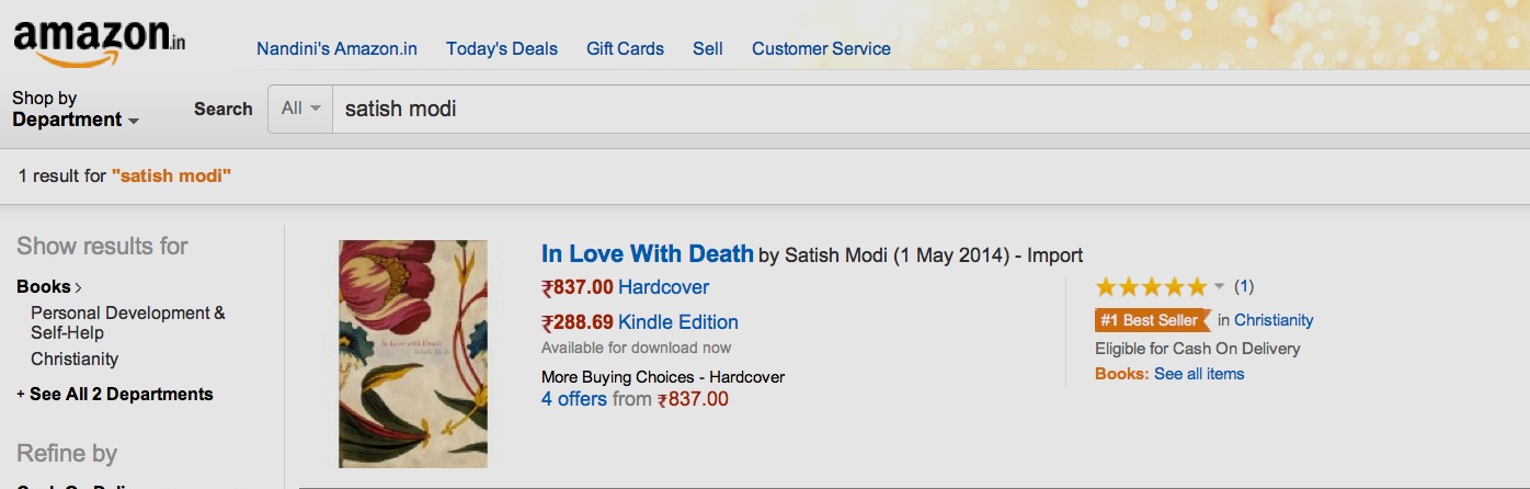 No. 1 on Amazon again!